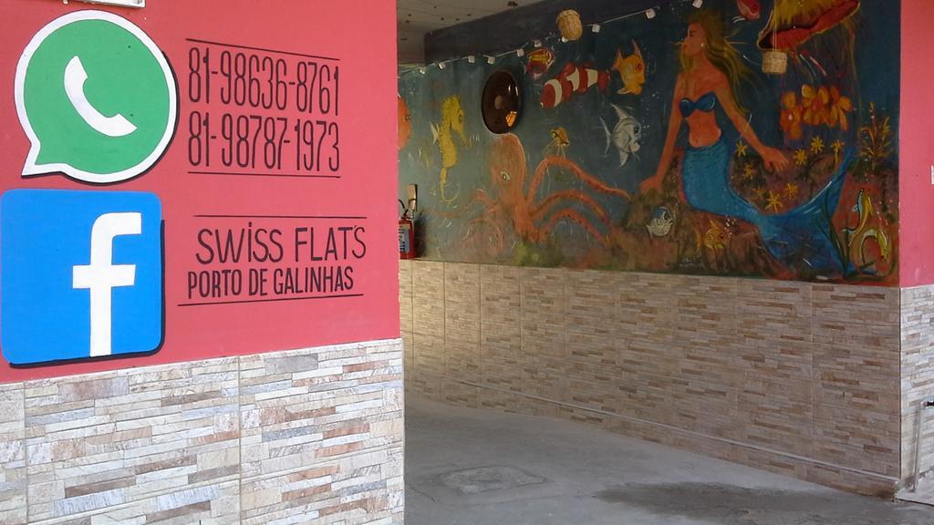 شقة Swiss Flats Pôrto das Galinhas المظهر الخارجي الصورة